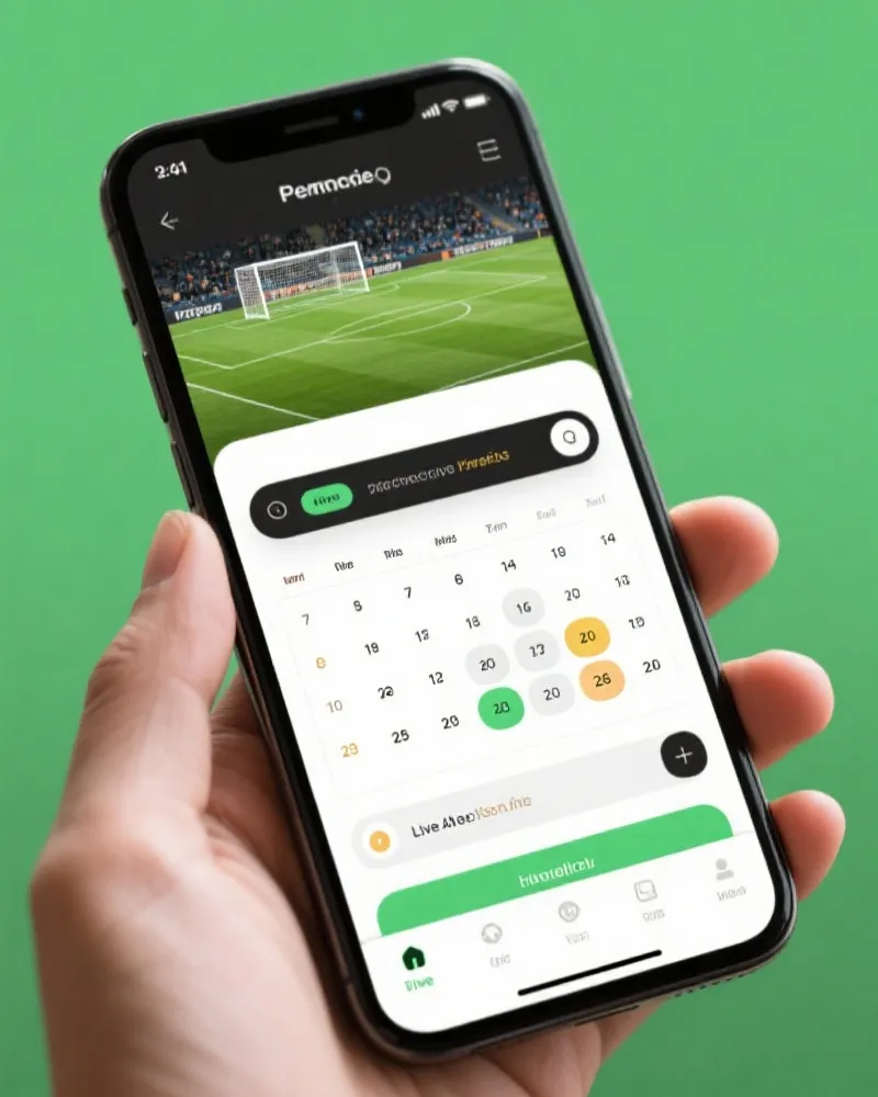 英超直播App界面